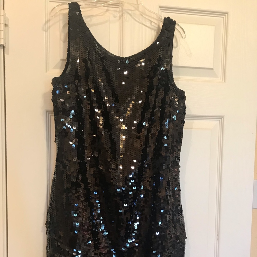 Banana republic  sequin dress 4